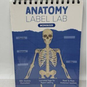 Anatomy Label Lab Workbook Nurse In The Making 100 Illustrations Laminated Pages